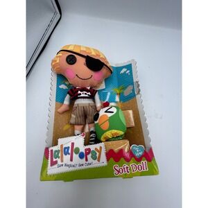 Lalaloopsy Soft Doll Patch Treasurechest Pirate with Parrot MGA 509981 New